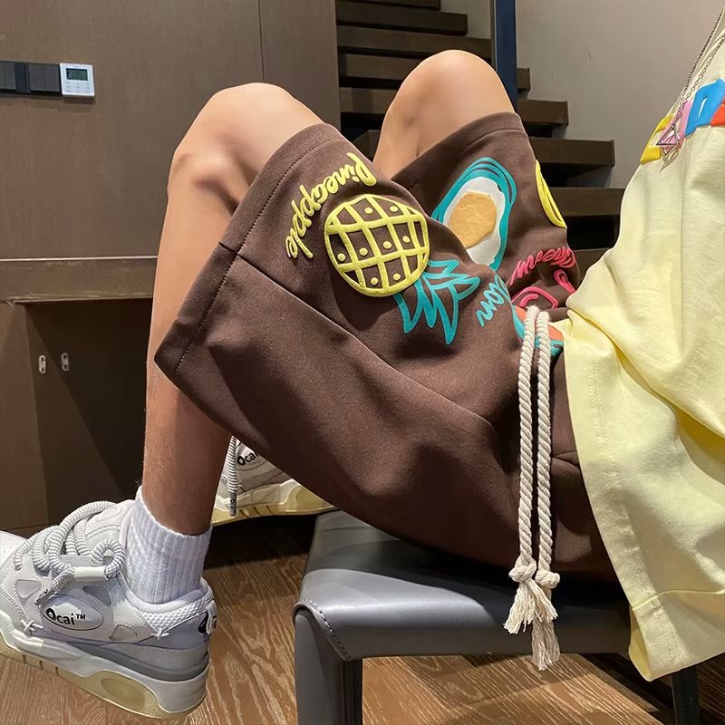 Summer new shorts men's American fashion brand trend loose Leisure Sports Basketball pants distribution generation