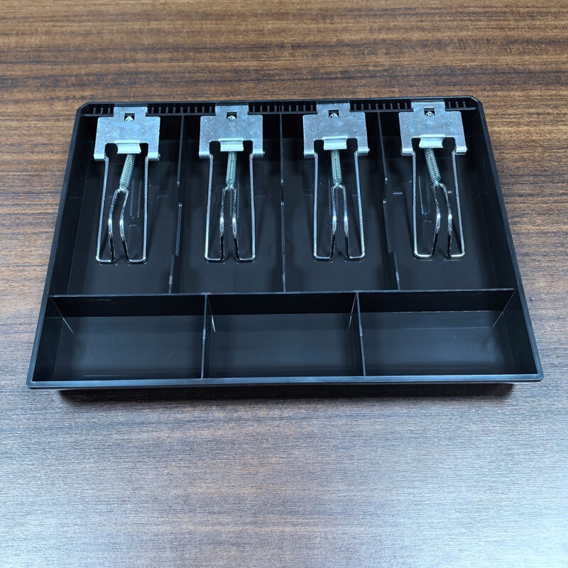 4B Cash Register Box Five-Compartment Drawer Tray Cash Box Money Box Cash Drawer Type Cash Register Cashier Counter