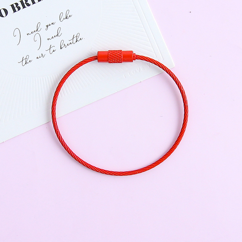 【Red】Wire Ring