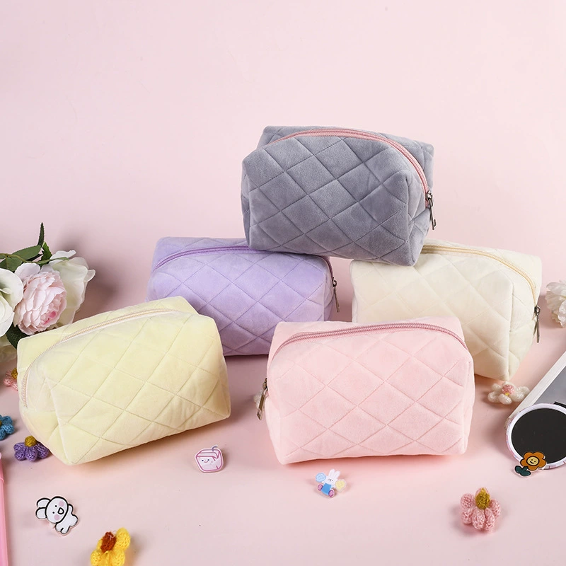 Макарон цвета ромба подушечка сумка сумка-ручка косметика сумка для хранения путешествия портативная сумка для хранения большой емкости