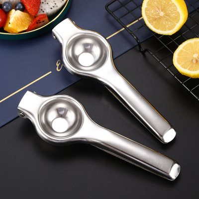 Lemon juicer DIY children Complementary food Manual household kitchen Gadgets Stall Stainless steel Lemon squeezer