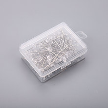 盒装钻石定位针 透明图钉缝纫裁剪拼布定位针 花艺婚礼花束定型针