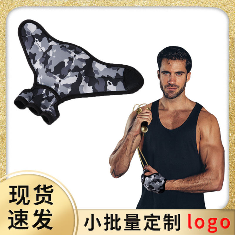 Weight-bearing sandbag sandbag binding hand dance running fitness yoga boxing training thin arm wrist half finger gloves