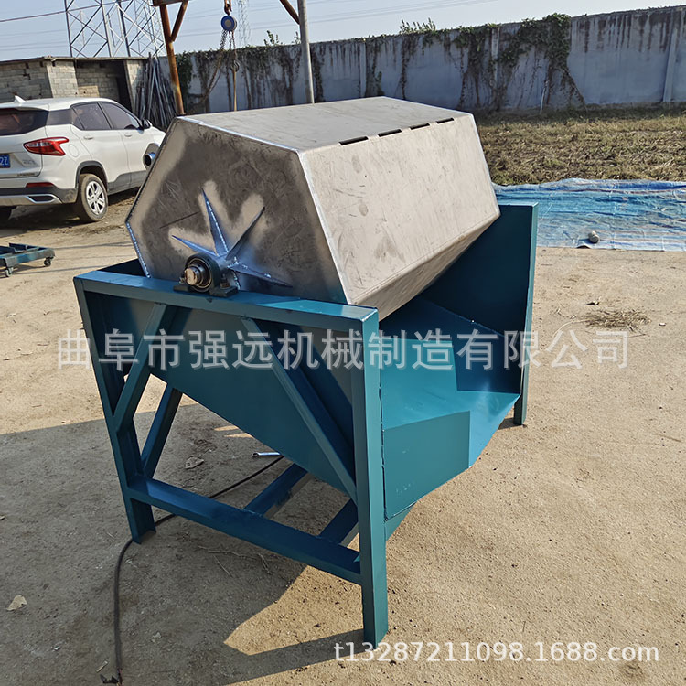 五金工件抛光机 八角除锈滚筒研磨机 强远滚筒研磨机