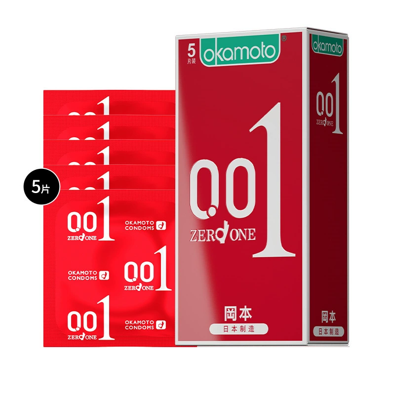 冈本 Polyurethane ultra thin men's safe lubricant, 2 pieces, full set