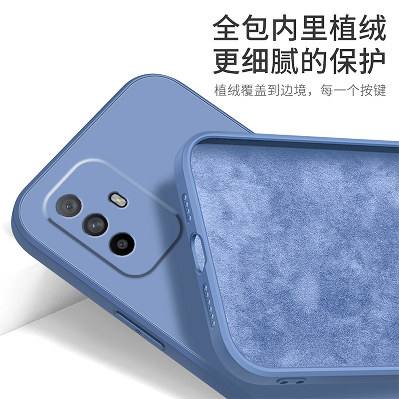 oppoA93s Phone Case Rubik's Cube A97 Silicone Findx6 Protective Case Straight Edge A92s Drop-Resistant Soft Case