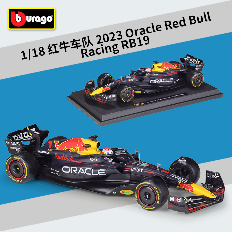 Bimeo 1:18 F1 Red Bull Racing 2023 Season RB19 Racing Simulation Alloy Finished Car Model Toy Bimeo 1:18 F1 Red Bull Racing 2023 Season RB19 Racing Simulation Alloy Finished Car Model Toy
