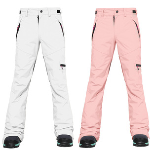 Xueyipai Slim Version Double-Board Snowboard Pants Women's Men's Snow Pants Waterproof Windproof Warm Snow Pants Slim Fit Ski Wear