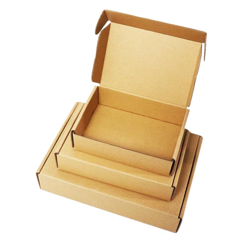 Caja de papel Fushan caja de aviones caja de papel de embalaje duro extra duro corrugado cuadrado extra duro en stock al por mayor
