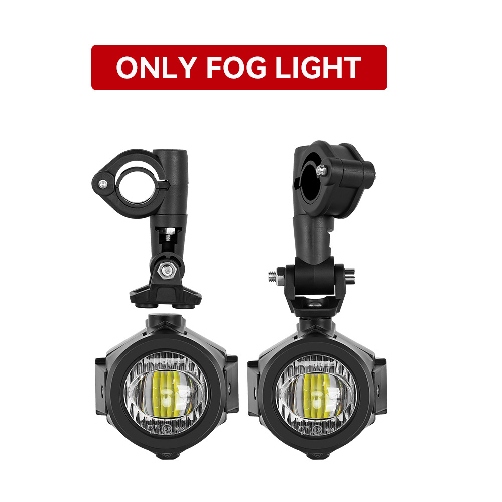 Auxiliary light, super bright fog light, work light suitable for BMW R1200GS 1250GS ADV with protective cover