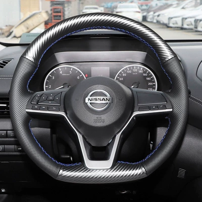 Uncle Zhang's special hand-sewn steering: Steering wheel cover