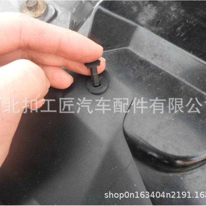 Coche empuje remache coche clip plástico titular parachoques guardabarros clip adecuado para Honda Ford coche hebilla