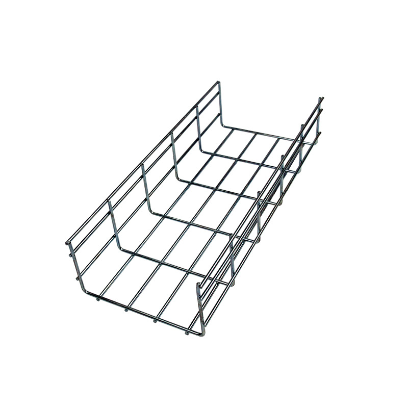 Computer Room Wiring Rack Stainless Steel Spray-Coated Aluminum Alloy Mesh Bridge Fire-Proof Galvanized Mesh Cable Bridge
