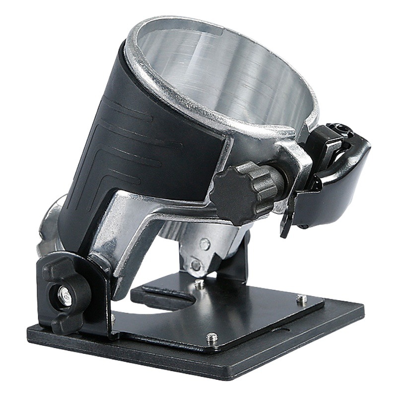 Dongcheng máquina de corte base costura máquina de unión ajustable 45 grados de aleación de aluminio ranurado carpintería pequeña máquina de Gong accesorios universales