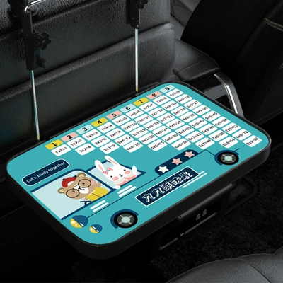 Car Foldable Dining Table, Rear: Car table board - multiplication-table-universal-for-99-of-models
