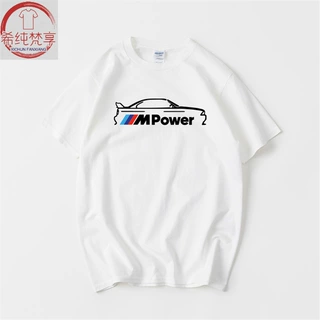 BM马W宝 M POWER部门性能汽车文化爱好者T恤短袖大码男女圆领大码