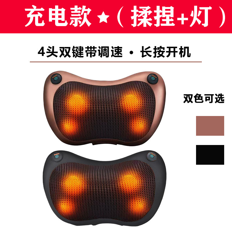国境を越えたUSB充電式もみほぐし温湿布マッサージ枕頚椎脚腰ギフト電気マッサージクッションメーカー|undefined