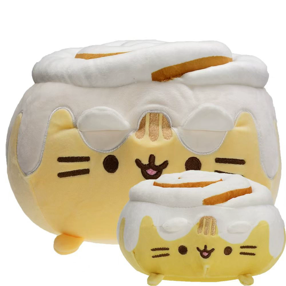 Мягкая игрушка Pusheen 15 см, толстый блинный котик — несколько дизайнов в стиле еды