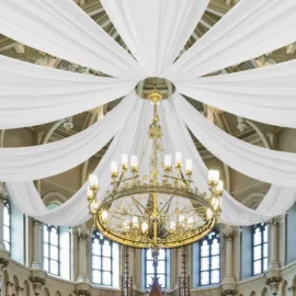 纱幔/帷幔;桌旗;仿真花