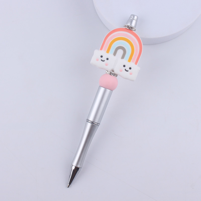 1 Piece Cartoon Rainbow Learning Plastic Cute Ballpoint Pen display picture 3