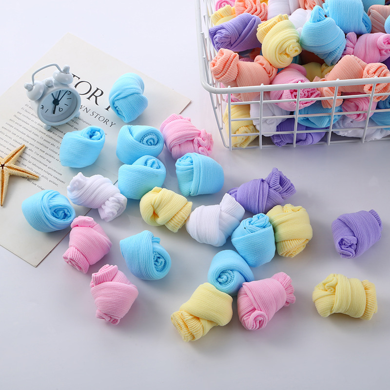 Children's Candy Socks, Amusement Park Disposable Socks, Wholesale, Early Education Center, Baby Lightweight Breathable Stockings in Stock Children's Candy Socks, Amusement Park Disposable Socks, Wholesale, Early Education Center, Baby Lightweight Breathable Stockings in Stock