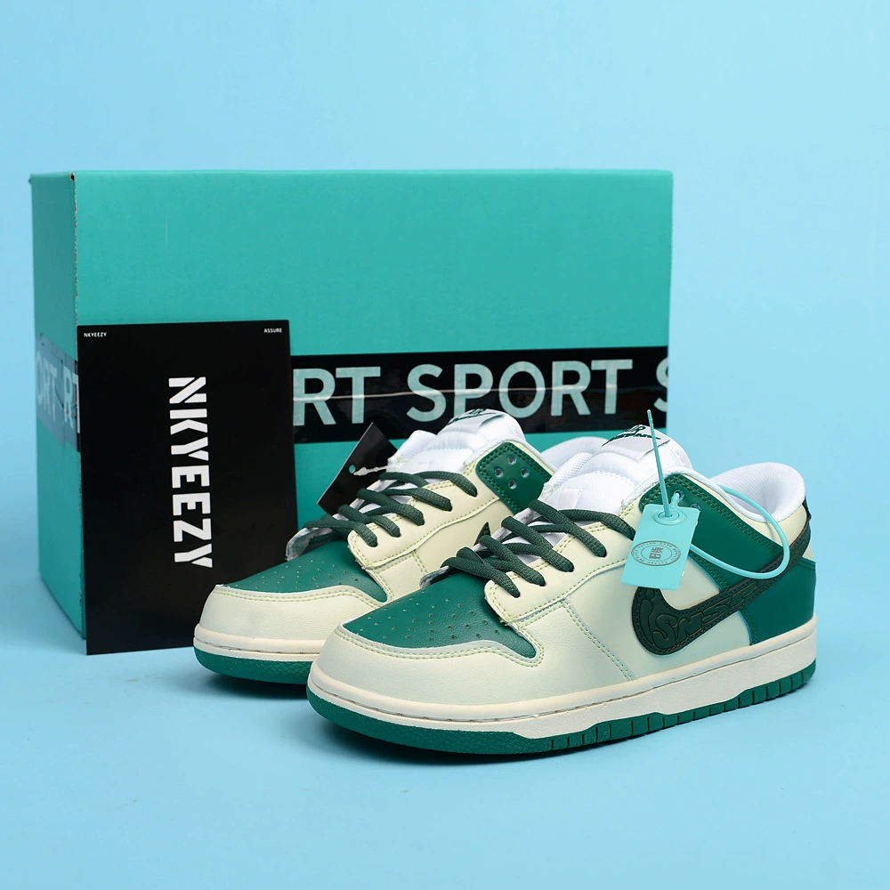 Строго отбираются мужские обувь Putian Direct Sales AJ Низкие Dunk Air Force № 1 Обувь Зеленое яблоко SB Большой Юянг низкие женские