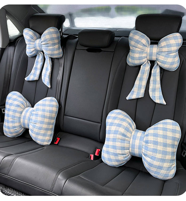 Four Seasons General Motors Headrest Summer Comfortable Car Seat Neck Pillow Waist Cushion Fashion Goddess Car Pillow