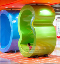 大型商场美陈景观雕塑玻璃钢雕塑艺术装置互动装置艺术美陈工厂