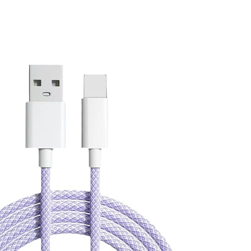 【スポット卸売り】カラー編組データケーブルはアップルiPhone14PD20/27W超速充に適している|undefined