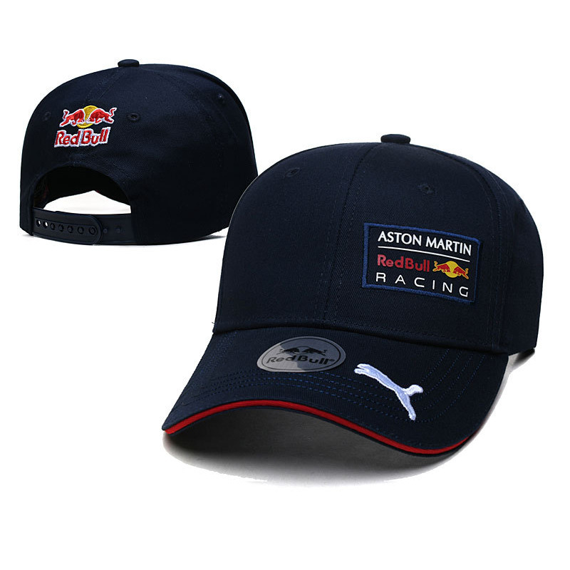 外贸F1红牛车队Red Bull维斯塔潘2025赛季赛车棒球帽弯檐太阳帽子|undefined