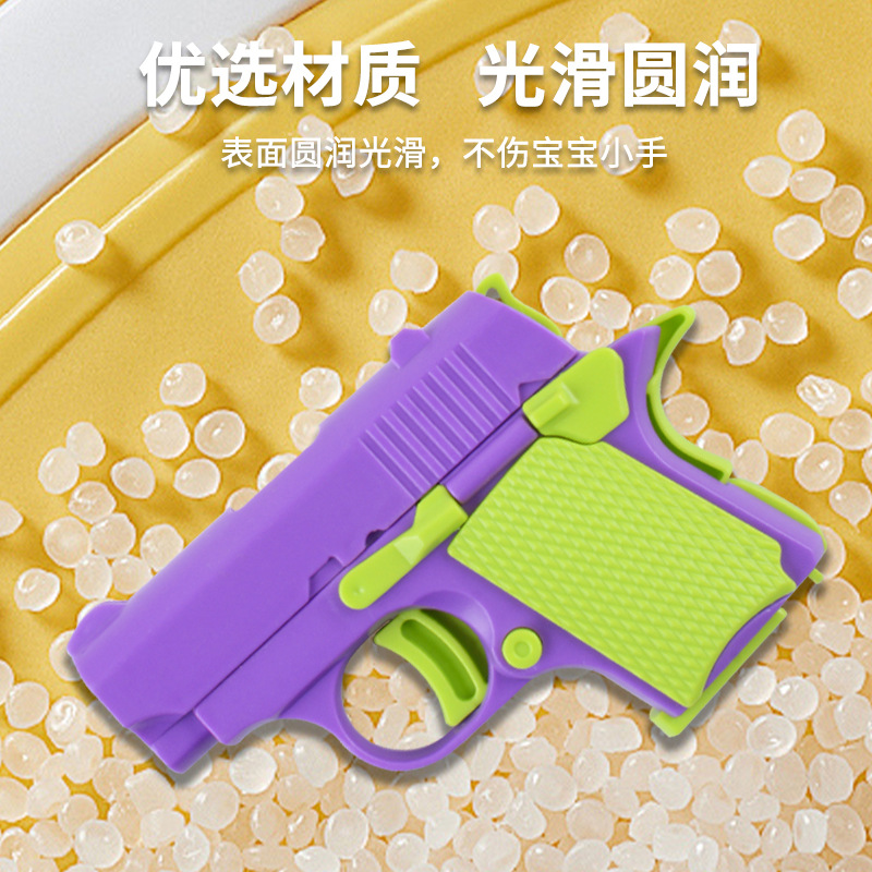 Mini 1911 rábanos pistolas no disparan armas de descarga artefactos para niños cachorros juguetes pistolas al por mayor