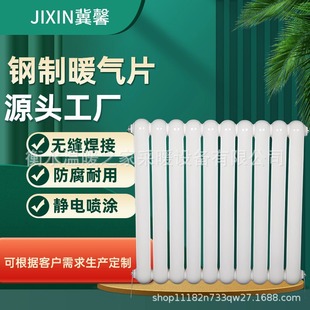 Steel 5025 Steel Two-Column Radiator Radiator Engineering Household Central Heating Radiator Factory Wholesale Customization