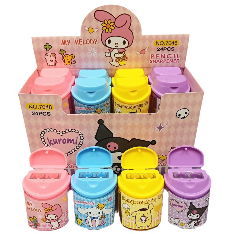 Сандли Околоми Мерло Два отверстия Шары Rolling Pen Knife Cute Pudding Dog Pen Student Mini Pen Pen
