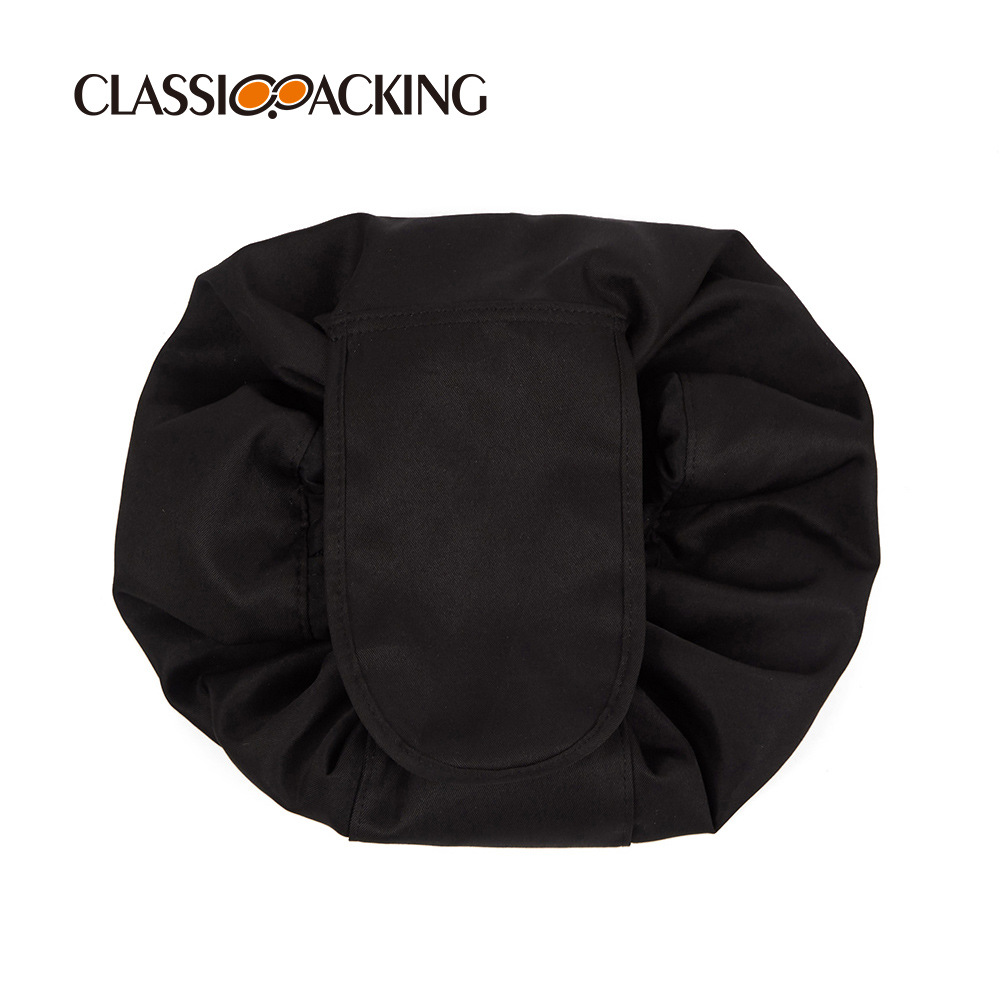 Bolsa de almacenamiento esencial perezoso de gran capacidad a prueba de polvo a prueba de agua suministros de belleza bolsa de almacenamiento de viaje bolsa de cosméticos portátil