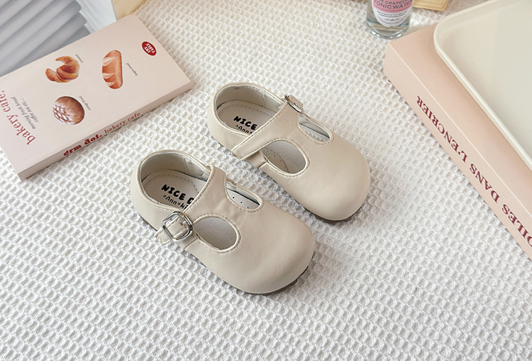 Chaussures mary jane en cuir élégantes pour filles printemps_voghion.com