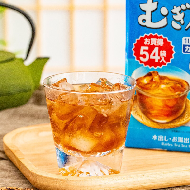 日本の伊藤園麦茶 ティーバッグ 本格的な和風麦茶 妊婦と子供向け オリジナル輸入濃い味のお茶 水出し|undefined
