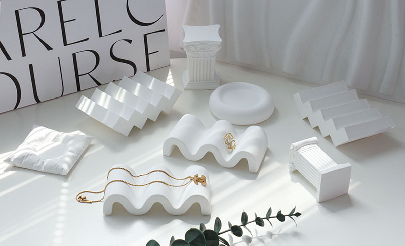 Simple Style Geometric Gypsum Artificial Decorations display picture 1