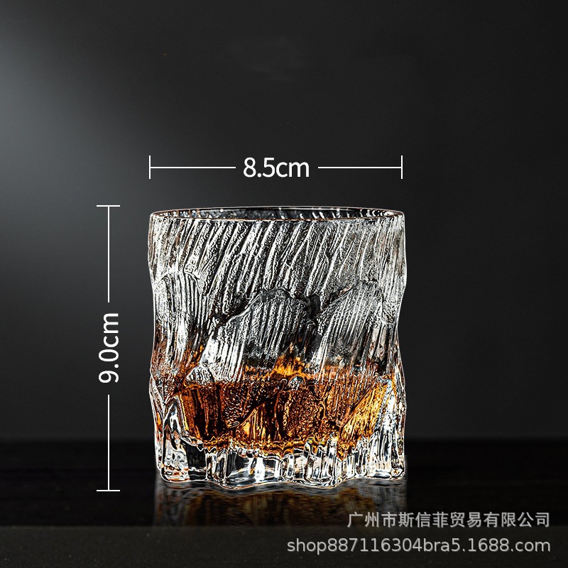 Suministro directo de fábrica de vasos de whisky, vasos de cerveza engrosados, bares transfronterizos, vasos de vino con aroma de cristal de alto valor