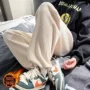 直筒秋冬拖地百搭休闲裤