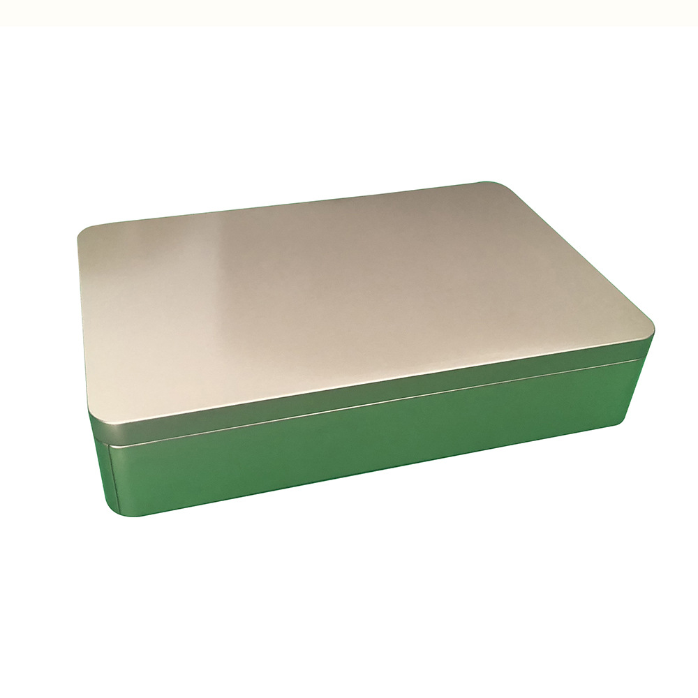 猫山王榴莲冰皮月饼铁盒 6粒8个装流心月饼包装盒 长方形食品铁罐