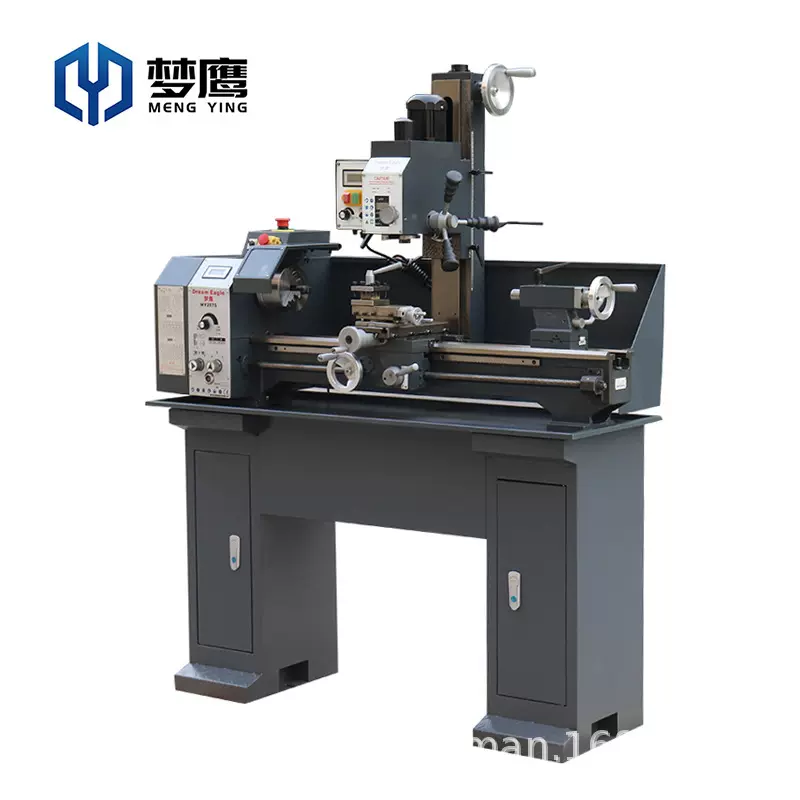 梦鹰MY2575家用车床小型多功能车床车钻铣一体机床小型车床钻铣床