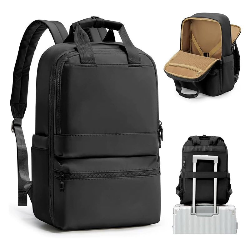 In-Stock New Travel Backpack, Laptop Business Backpack, Simple Computer Bag, Large Capacity Carry-On Luggage Backpack