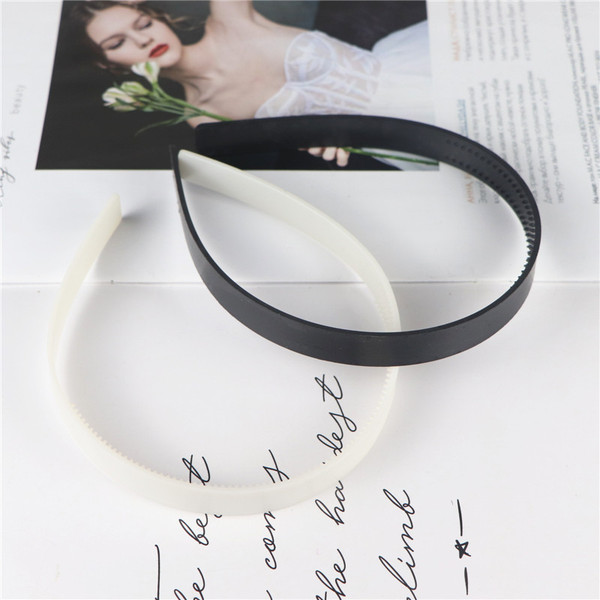 Double row plastic headband