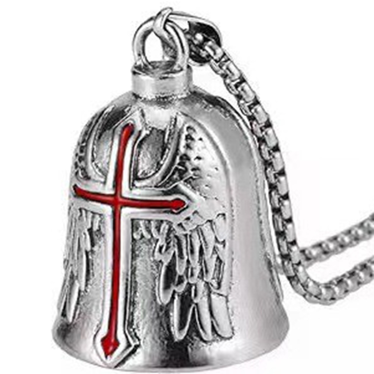 Collar de campana roja