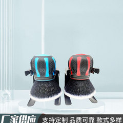 Multifunctional car interior brush, gap brush, air conditioning outlet dust removal brush with brush holder