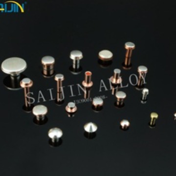 供应继电器用银触点电触点银触片 继电器配件金属五金开关触点