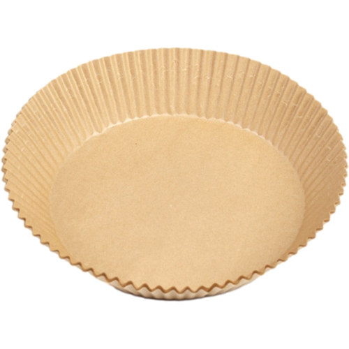 Round cake holder loofah steamer mat wheat straw plate glass fruit plate 16*4.5 air fryer special paper wholesale