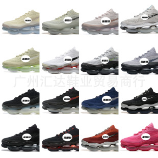 high quality Vapor Max Black and Red Steam Air Cushion Jogging Shoes Flying Line Full Palm Air Cushion sneaker