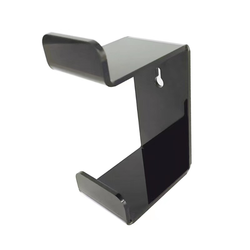 Soporte de pared para mandos de videojuegos, transparente y grueso, de alta gama, para exhibir auriculares, compatible con PS4 y PS5.
