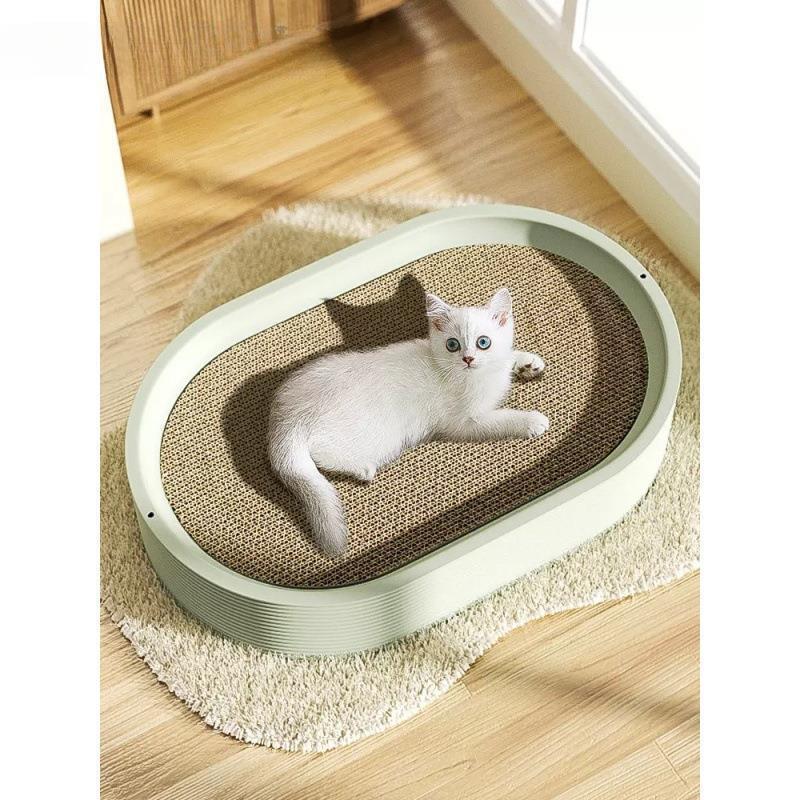 猫抓板窝耐磨号猫窝一体瓦楞纸猫爪板替换芯猫抓盆猫咪磨爪器直供|undefined